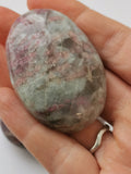 Pink Tourmaline Palm Stone