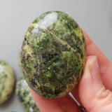 Nephrite Jade Palm Stone