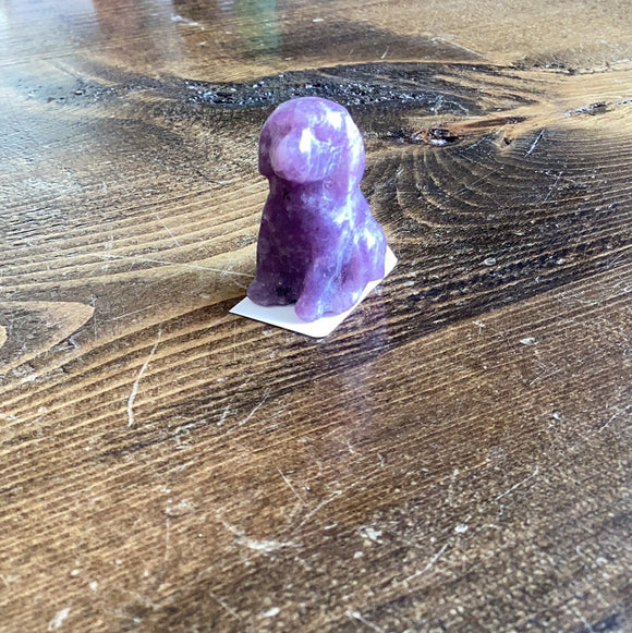 Lepidolite Dog